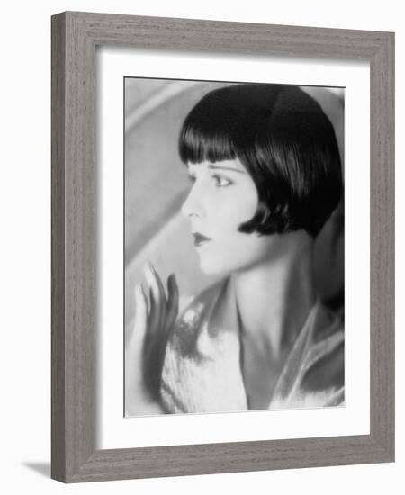 Louise Brooks, 1928-null-Framed Photographic Print