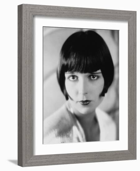 Louise Brooks, 1928-null-Framed Photographic Print