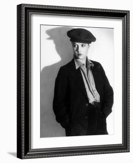 Louise Brooks. "Beggars of Life" 1928, Directed by William A. Wellman-null-Framed Photographic Print