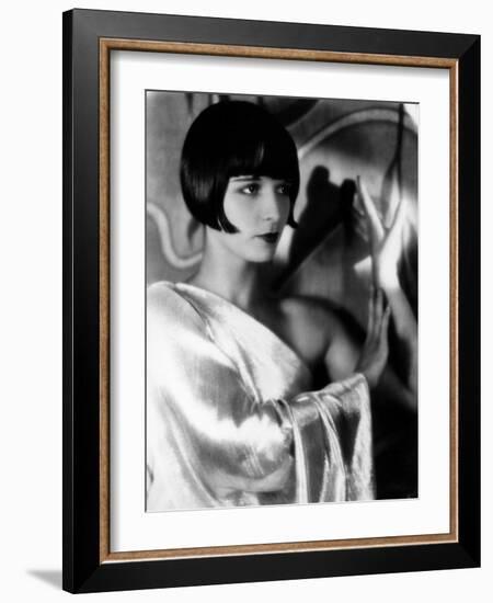 Louise Brooks, c.1929-null-Framed Photo