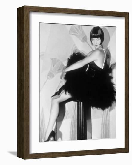 Louise Brooks, c.1929-null-Framed Photo