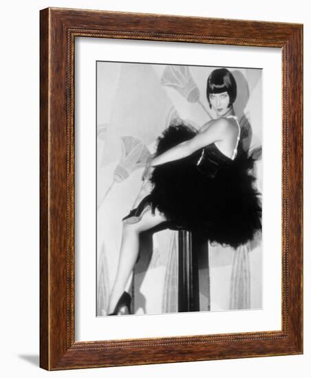 Louise Brooks, c.1929-null-Framed Photo