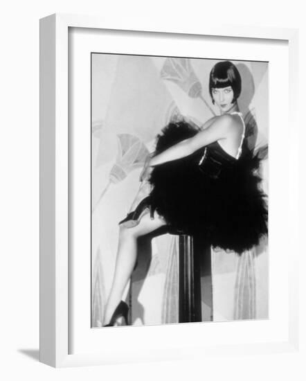 Louise Brooks, c.1929-null-Framed Photo