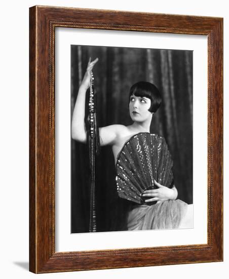 Louise Brooks, Late 1920s-null-Framed Photo