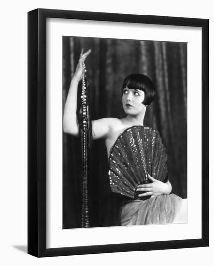 Louise Brooks, Late 1920s-null-Framed Photo