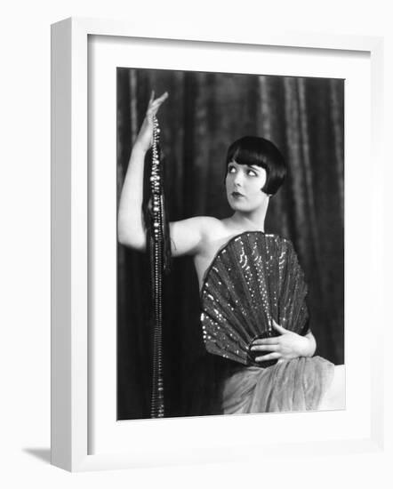 Louise Brooks, Late 1920s-null-Framed Photo