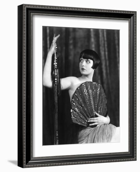 Louise Brooks, Late 1920s-null-Framed Photo