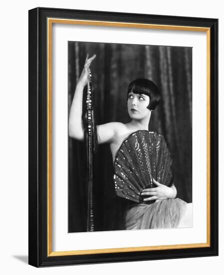 Louise Brooks, Late 1920s-null-Framed Photo