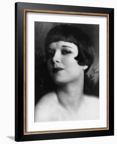 Louise Brooks, Late 1920s-null-Framed Photo