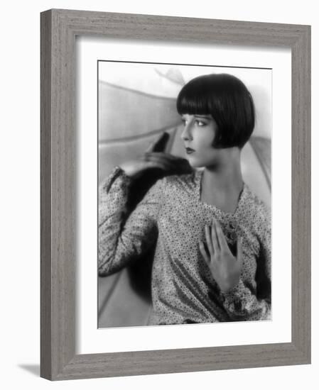 Louise Brooks, Late 1920s-null-Framed Photo