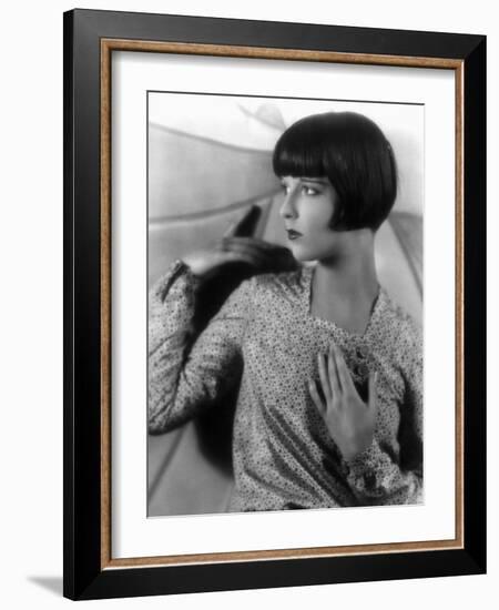 Louise Brooks, Late 1920s-null-Framed Photo