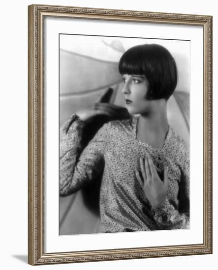 Louise Brooks, Late 1920s-null-Framed Photo