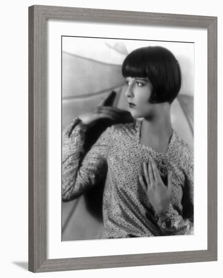 Louise Brooks, Late 1920s-null-Framed Photo