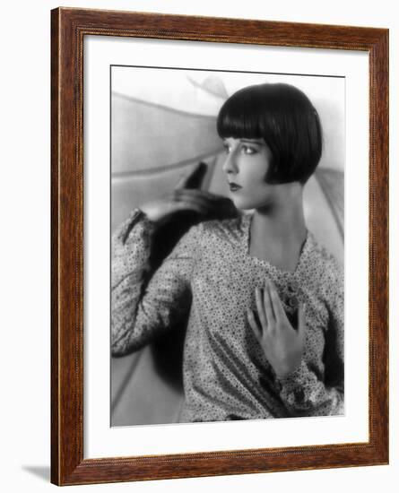 Louise Brooks, Late 1920s-null-Framed Photo