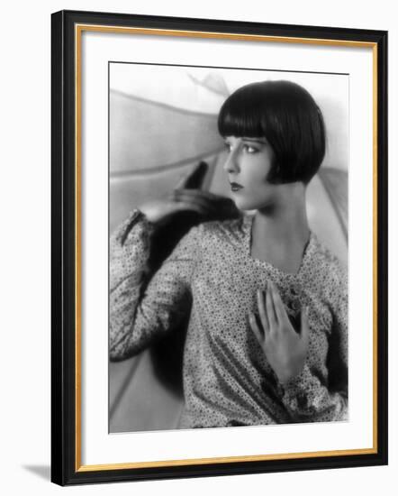 Louise Brooks, Late 1920s-null-Framed Photo