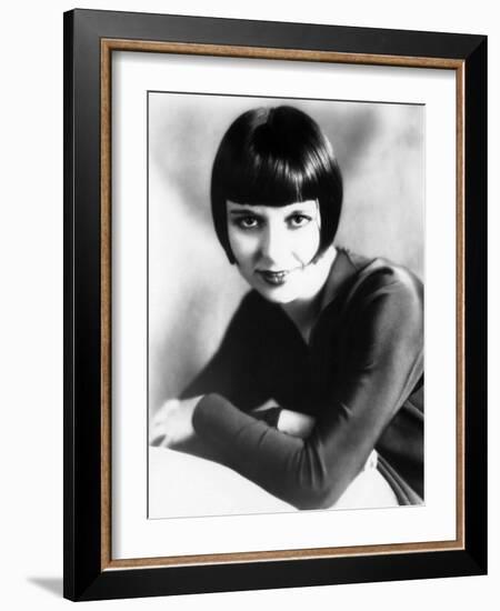 Louise Brooks, Late 1920s-null-Framed Photo