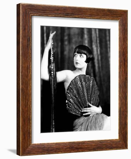 Louise Brooks, Late 1920s-null-Framed Photo