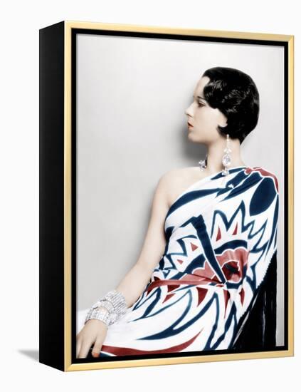 Louise Brooks, late 1920s-null-Framed Stretched Canvas