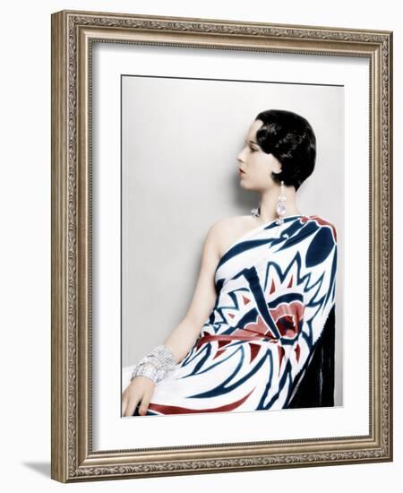 Louise Brooks, late 1920s-null-Framed Photo