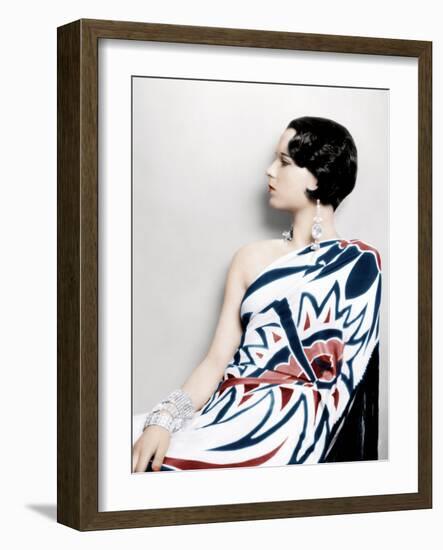 Louise Brooks, late 1920s-null-Framed Photo
