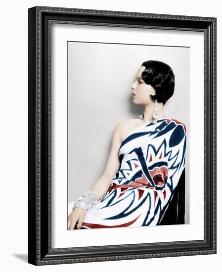 Louise Brooks, late 1920s-null-Framed Photo