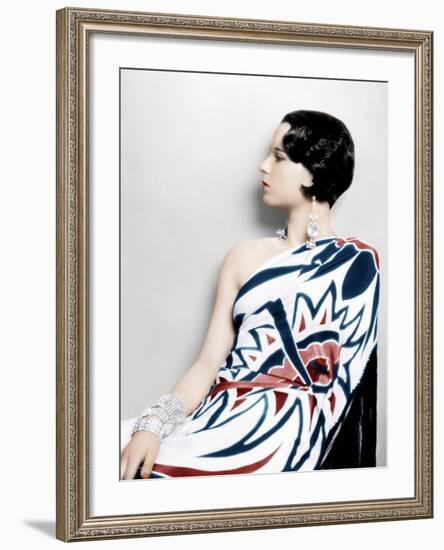 Louise Brooks, late 1920s-null-Framed Photo