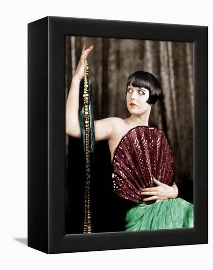 Louise Brooks, late 1920s-null-Framed Stretched Canvas