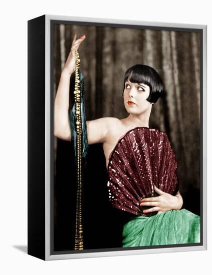 Louise Brooks, late 1920s-null-Framed Stretched Canvas