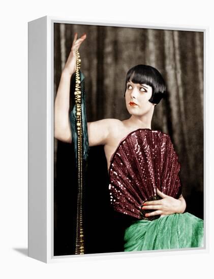 Louise Brooks, late 1920s-null-Framed Stretched Canvas