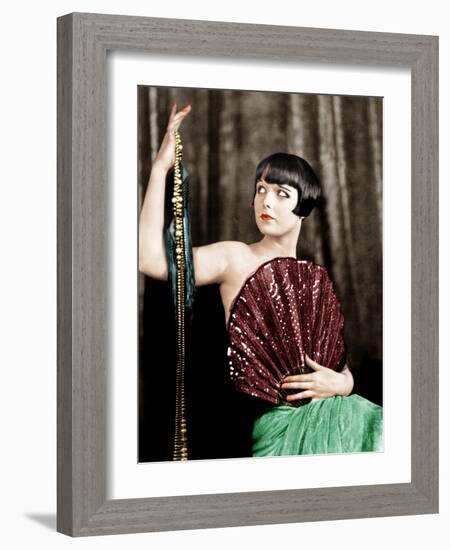 Louise Brooks, late 1920s-null-Framed Photo