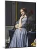 Louise De Broglie, Comtesse D'Haussonville, 1845-Jean-Auguste-Dominique Ingres-Mounted Giclee Print