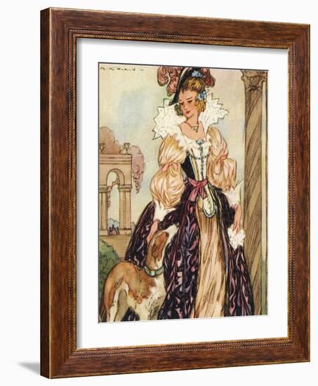 Louise de la Valliere, (1644-1710), 1937-Alexander K MacDonald-Framed Giclee Print