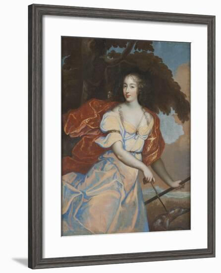 Louise de la Vallière as Diana-null-Framed Giclee Print