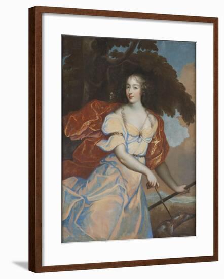 Louise de la Vallière as Diana-null-Framed Giclee Print