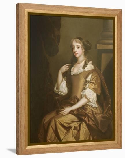 Louise De Penacoet De Kerouaille (1649-1734) Duchess of Portsmouth-Sir Peter Lely-Framed Premier Image Canvas