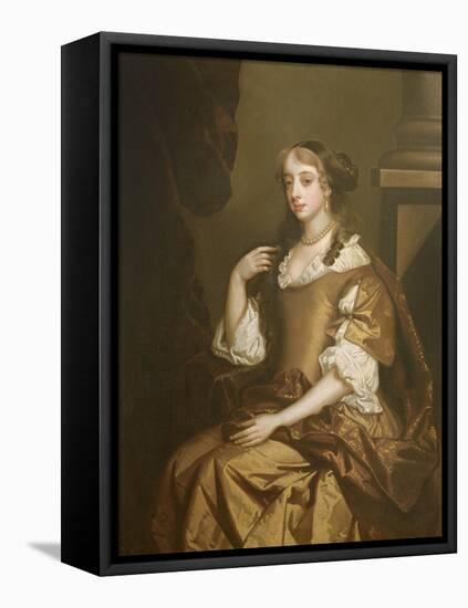 Louise De Penacoet De Kerouaille (1649-1734) Duchess of Portsmouth-Sir Peter Lely-Framed Premier Image Canvas