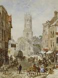 The Poultry Cross at Salisbury-Louise J. Rayner-Framed Giclee Print