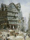 Chester: Watergate Street from the Corner of Crook Street, with Eastgate Beyond-Louise J. Rayner-Giclee Print