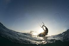 Kite Surfing on Red Sea Coast of Egypt, North Africa, Africa-Louise-Premier Image Canvas