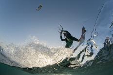 Kite Surfing on Red Sea Coast of Egypt, North Africa, Africa-Louise-Premier Image Canvas