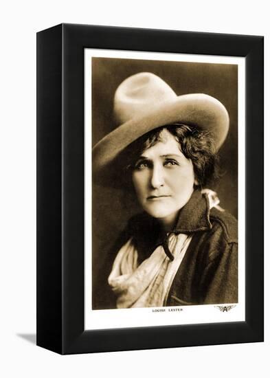 Louise Lester, Cowgirl-null-Framed Stretched Canvas