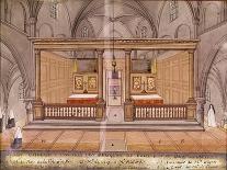 View of the Choir, from 'L'Abbaye De Port-Royal', C.1710-Louise Madelaine Cochin-Giclee Print
