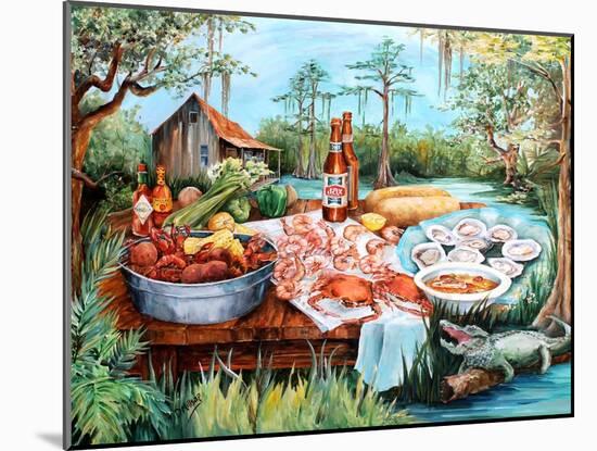Louisiana Cajun Cooking-Diane Millsap-Mounted Art Print