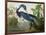 Louisiana Heron from "Birds of America"-John James Audubon-Framed Giclee Print