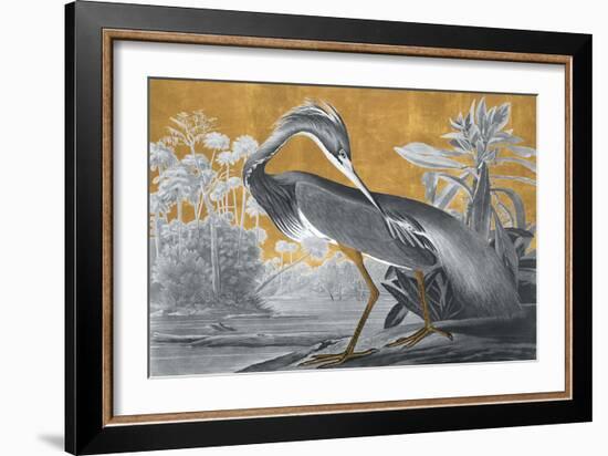 Louisiana Heron - Luxe-Eccentric Accents-Framed Giclee Print