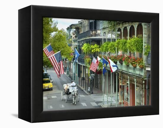 Louisiana, New Orleans, French Quarter, Royal Street-John Coletti-Framed Premier Image Canvas