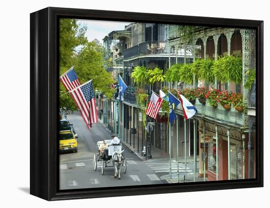 Louisiana, New Orleans, French Quarter, Royal Street-John Coletti-Framed Premier Image Canvas