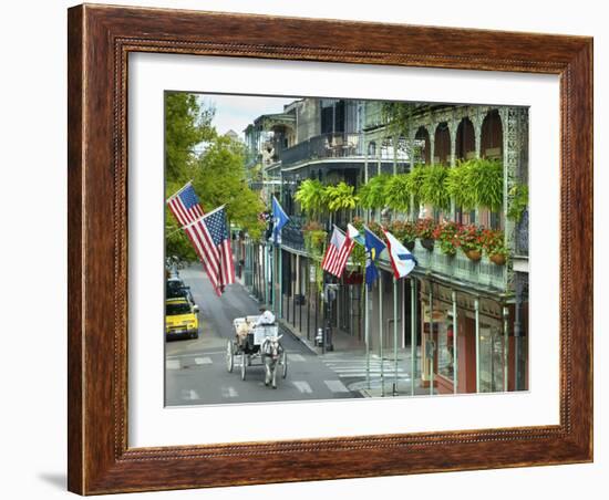 Louisiana, New Orleans, French Quarter, Royal Street-John Coletti-Framed Photographic Print