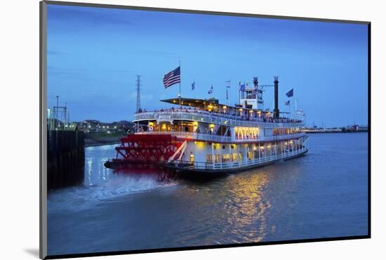 Louisiana, New Orleans, Natchez Steamboat, Mississippi River-John Coletti-Mounted Photographic Print
