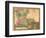 Louisiana - Panoramic Map-Lantern Press-Framed Art Print